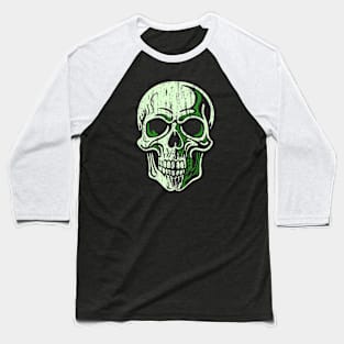 Crystal Skull - 11 distressed Baseball T-Shirt